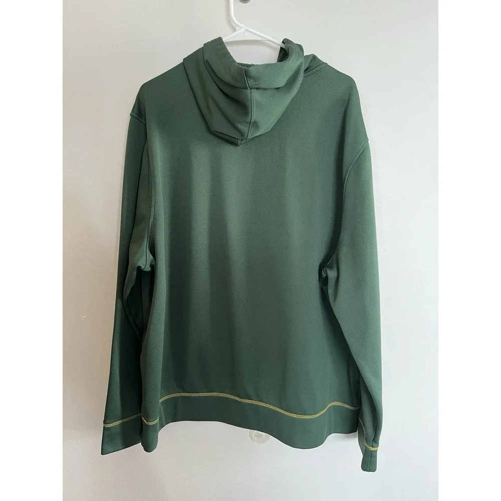 Green Bay Packers NFL Team Apparel TX3 Warm XXL Full Zip Hoodie Sweatshirt